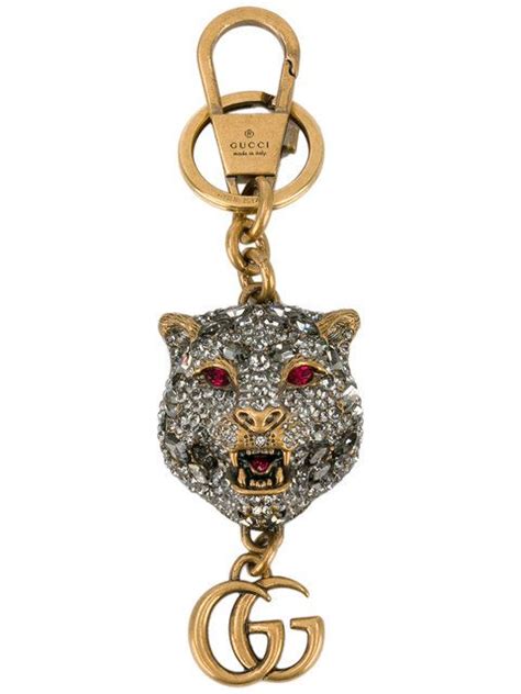 farfetch gucci tiger keychain|farfetch keychains for women.